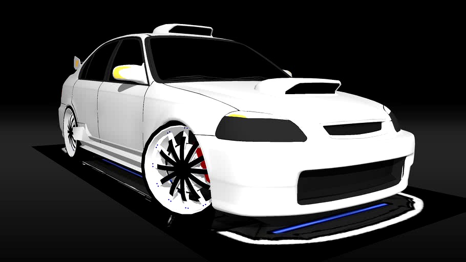 Modified Honda Civic 1996