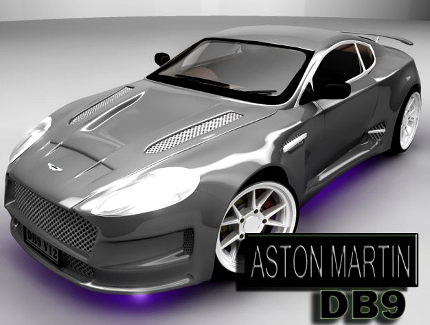 Aston Martin DB9 3D Model