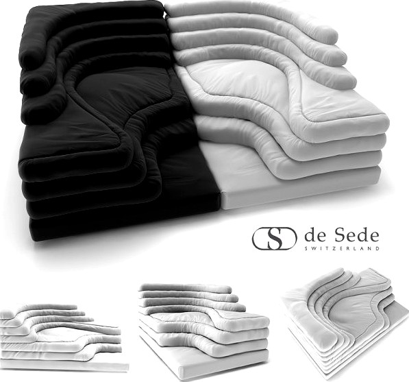 Sofa De Sede 3D Model