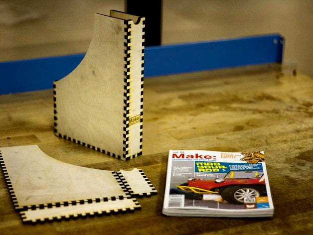 Make Magazine Holder by jdanforth