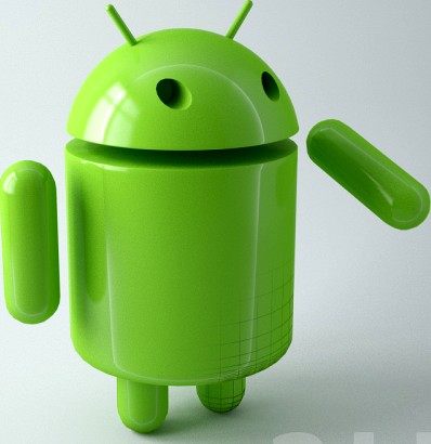 a 3d logo for Android