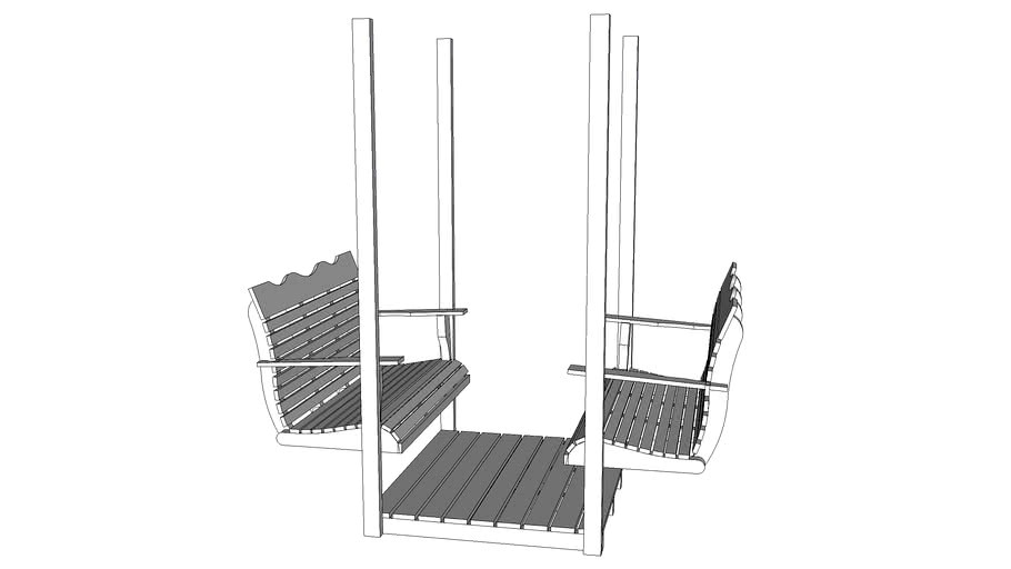 Face to Face Glider Swing