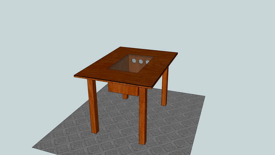 Electronic Multitouch Gaming Table