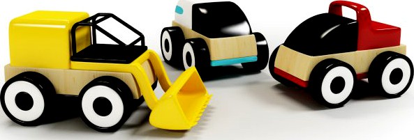 Cars Toy 3D Model