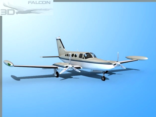 Falcon3D C414 Chancellor F10 3D Model