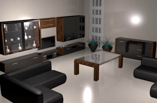 Living room 3D Model