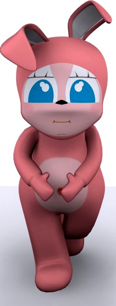 Bunny Kid Character MAX 2010 3D Model