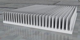 radiator blank k150 TECNOAL