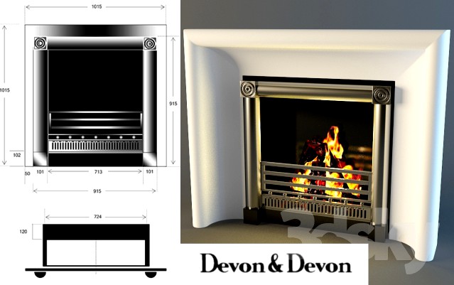 Fireplace Devon &amp; Devon