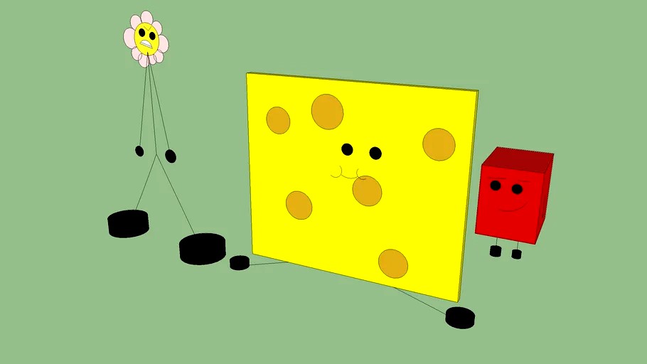 BFDI 3 Characters by Alex