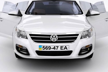 Volkswagen Passat CC 3D Model