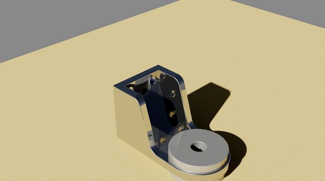 Engine mounting 3D Model