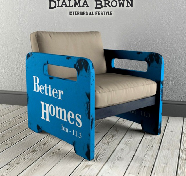 Dialma Brown armchair