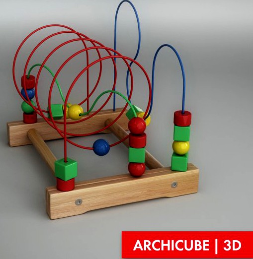 Logic Toy IKEA 3D Model
