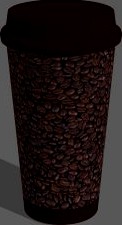 Paper Coffee Cup 3D Model