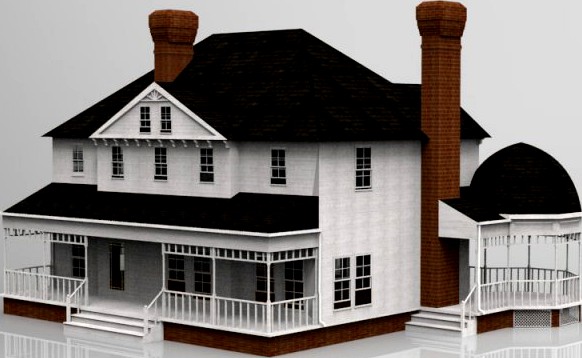 Victorian House 3D Model