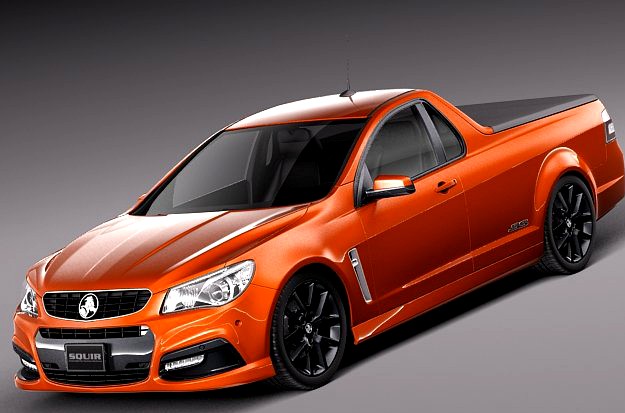 Holden VF Commodore UTE SSV 2014 3D Model