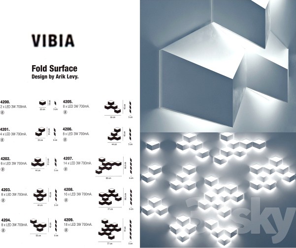 vibia fold surface