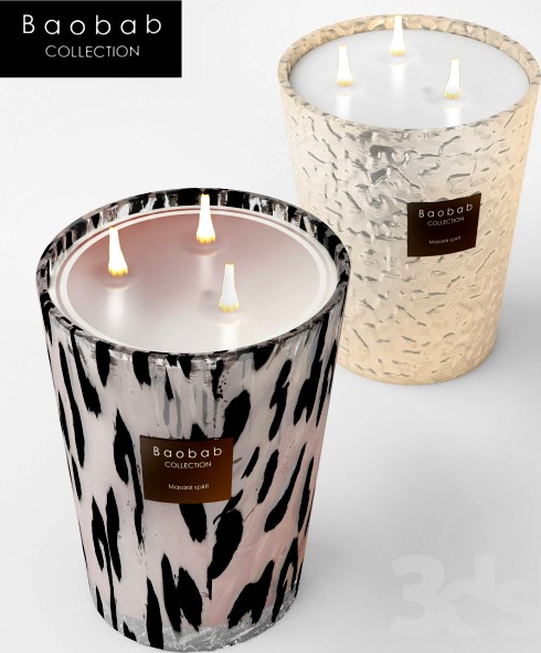 Candles Boabab Collection