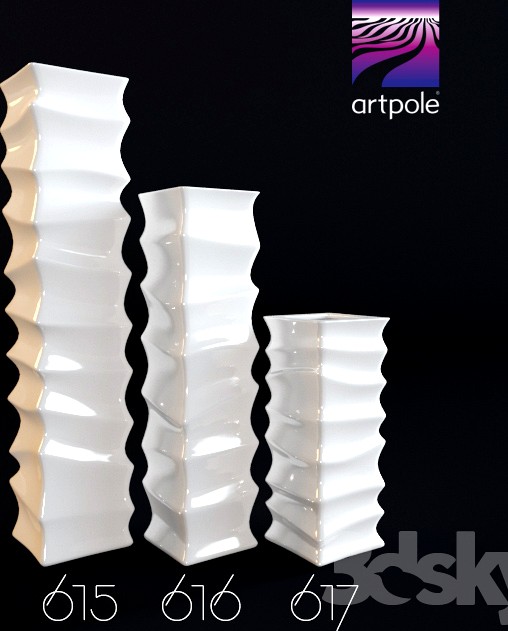 Artpole. Ceramic vase Network 013