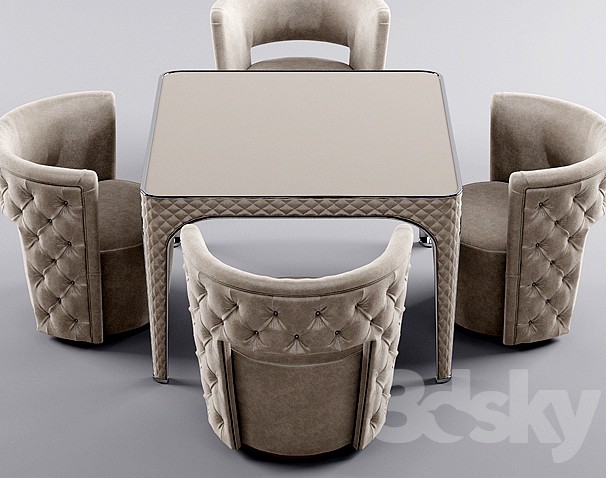 chair and table rugiano Giotto