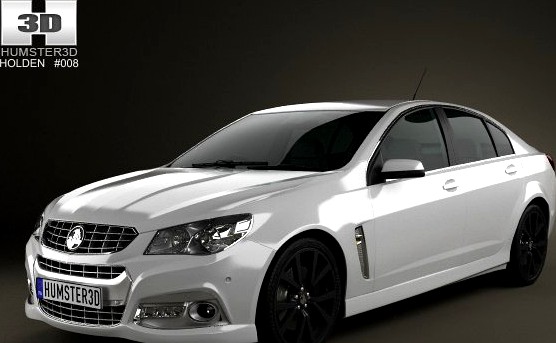 Holden VF Commodore Calais V SSV 2013 3D Model