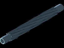 Heat exchanger with Helical Fins