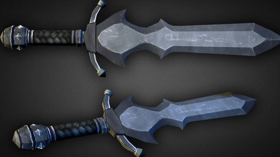 Sword 02 3D Model