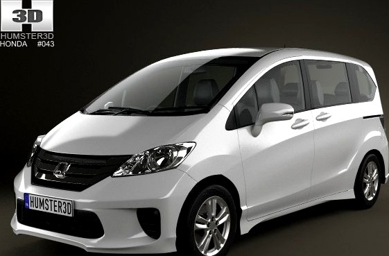 Honda Freed Spike 2012 3D Model