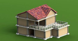 Detachable building model