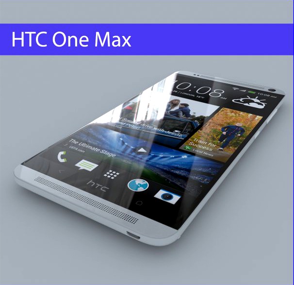 HTC One Max 3D Model
