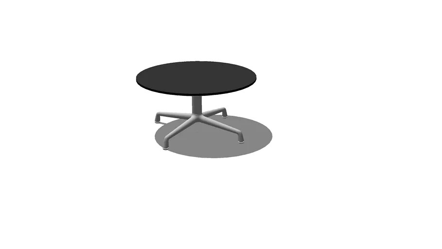 Coalesse, SW_1, Low Conference Table, Occasional, Rnd, Solid, 30x15