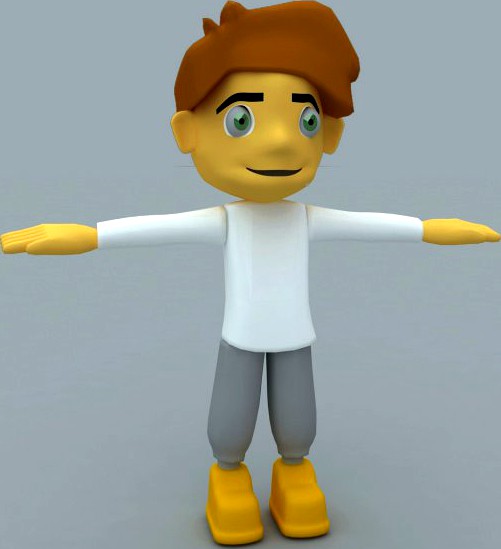 Cartoon 3D Model