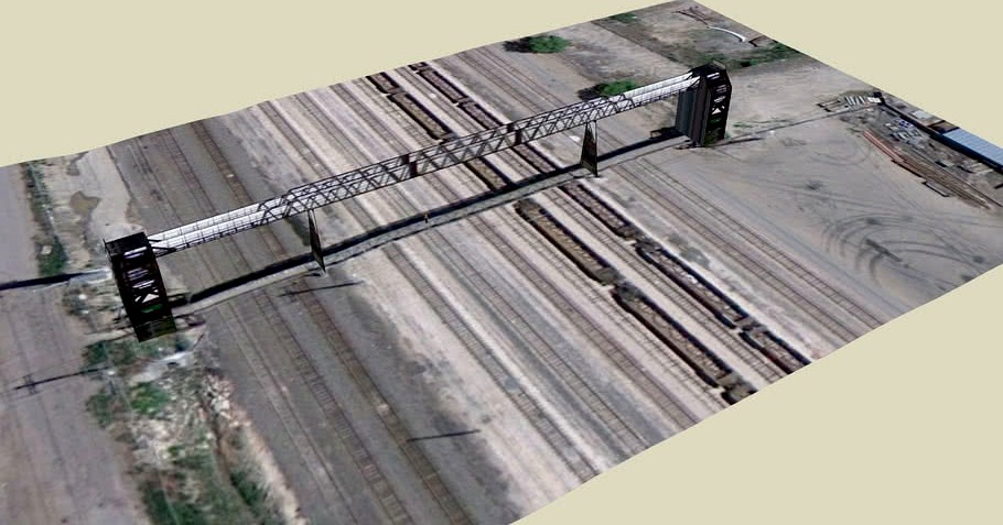 Pedestrian Bridge over BNSF Railroad