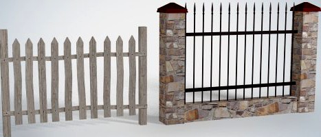 Fence 3D Model