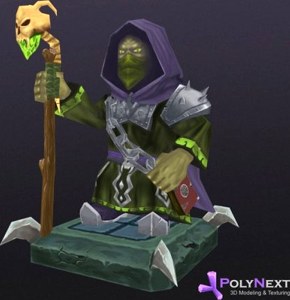 Necromancer 3D Model