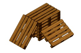 Wooden pallets