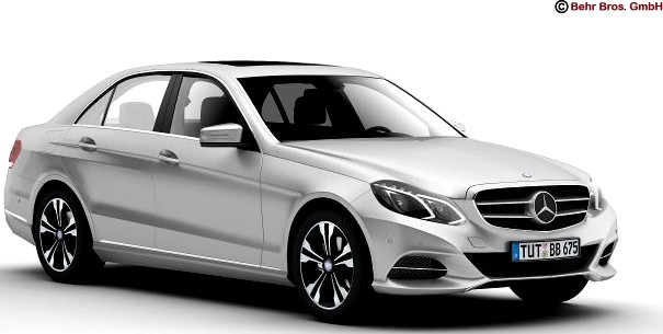 Mercedes E Class 2014 3D Model