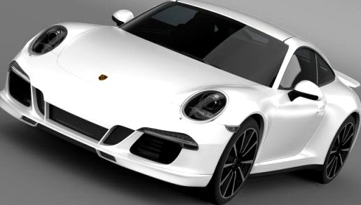 Porsche 911 Carrera 4s AerokitCup 3D Model