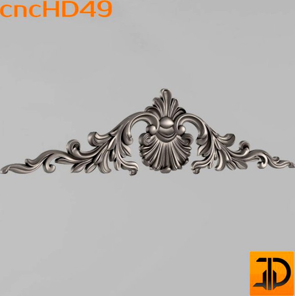 Horizontal decor 3D Model