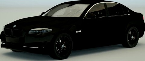 BMW 5 series f10 3D Model