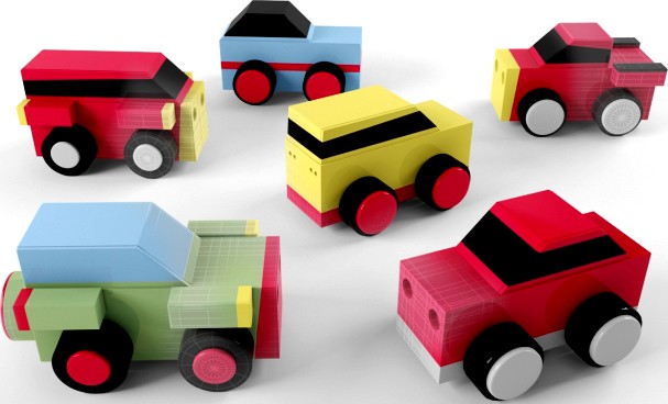 wooden toys cars