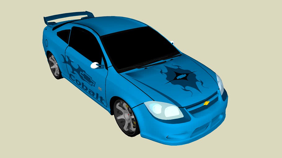 Modded Chevy Cobalt for Camaro Kids Chev Contest
