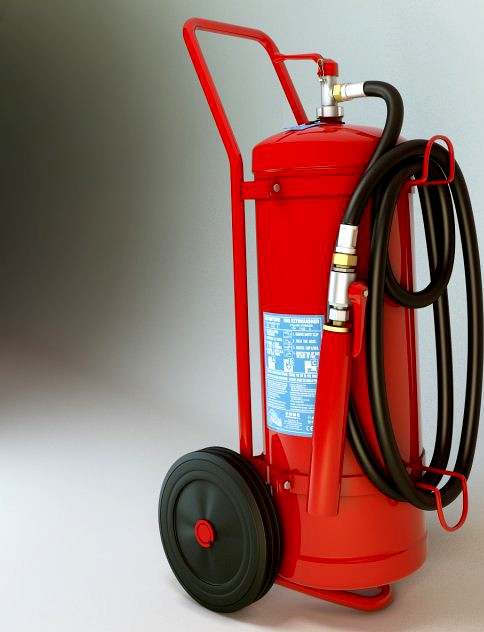 Fire Extinguisher 3D Model