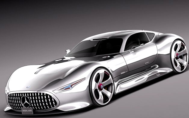 Mercedes Benz Vision Gran Turismo Concept 3D Model