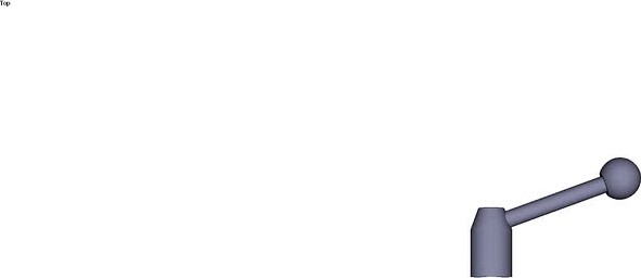 Levier de serrage Avec taraudage d1 = 20 d2 = M8