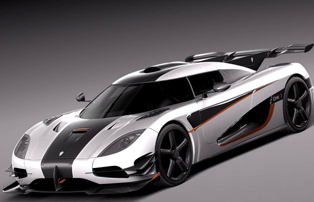 Koenigsegg One1 2014 3D Model