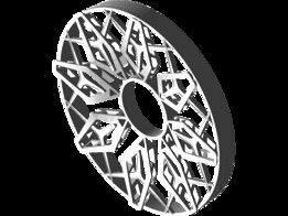 3d wheel rim* ( HRE wheel company )