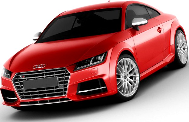 Audi TTs 2015 3D Model