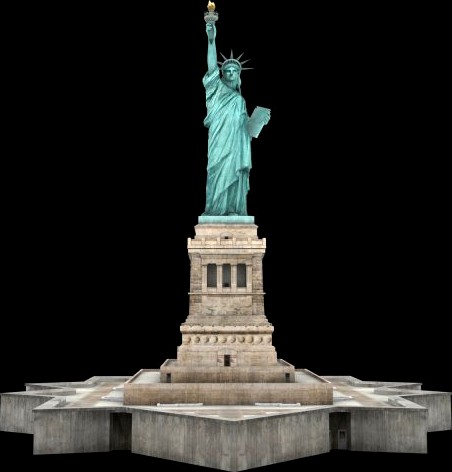 Statue of Liberty 3D Model